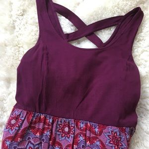 Dark Purple Maxi Dress